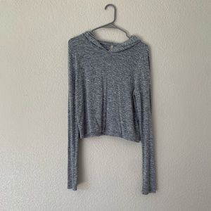 LLD cropped hoodie